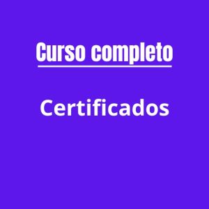 Certificado curso